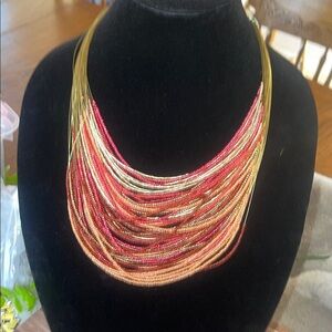 Elegant Multicolor Beaded Necklace